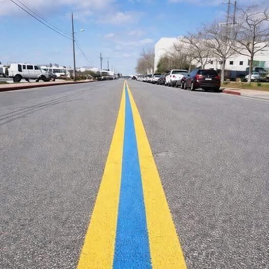 If You’ve Noticed A Blue Line Painted On The Street, Here’s What It ...